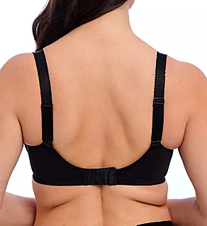 Demure Underwire Molded Non-Padded Bra Black 30D