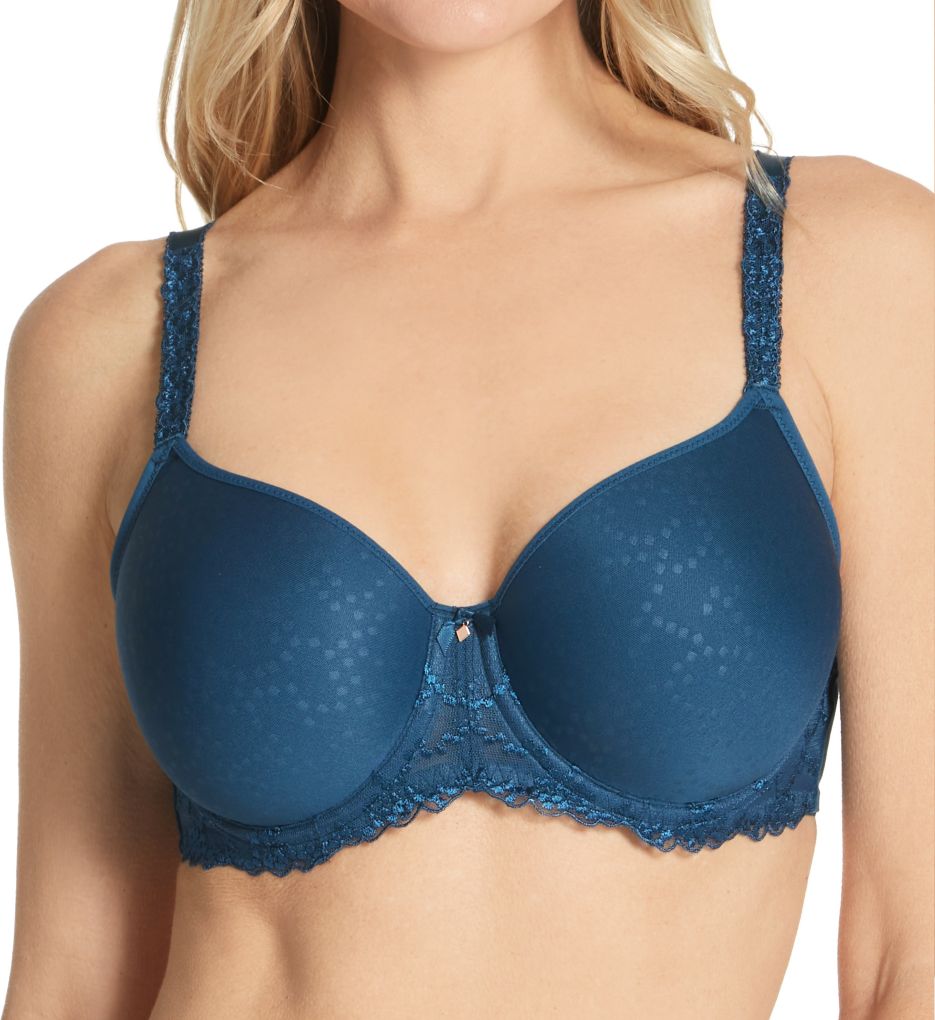 Perfect Fit Memory Foam Lace Padded Push-Up Plunge Bra A-DD, M&S  Collection