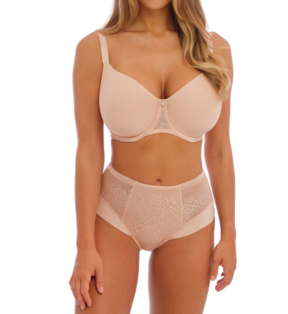 BNWT Fantasie Eclipse Moulded Cup Bra Size 34D Hibiscus #FL9002HIS