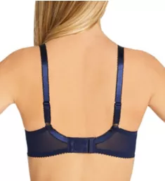 Aubree Underwire Side Support Plunge Bra Navy 30D