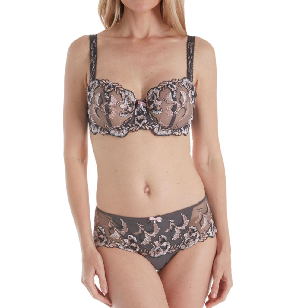 Angelina Underwire Vertical Seam Bra-cs2