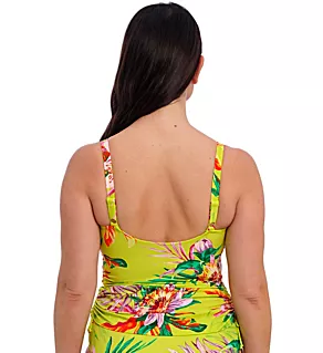 Cala Macarella Underwire Twist Front Tankini Top