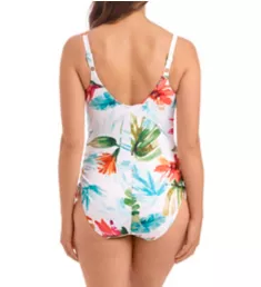 Kiawah Island Underwire Twist One Piece Swimsuit