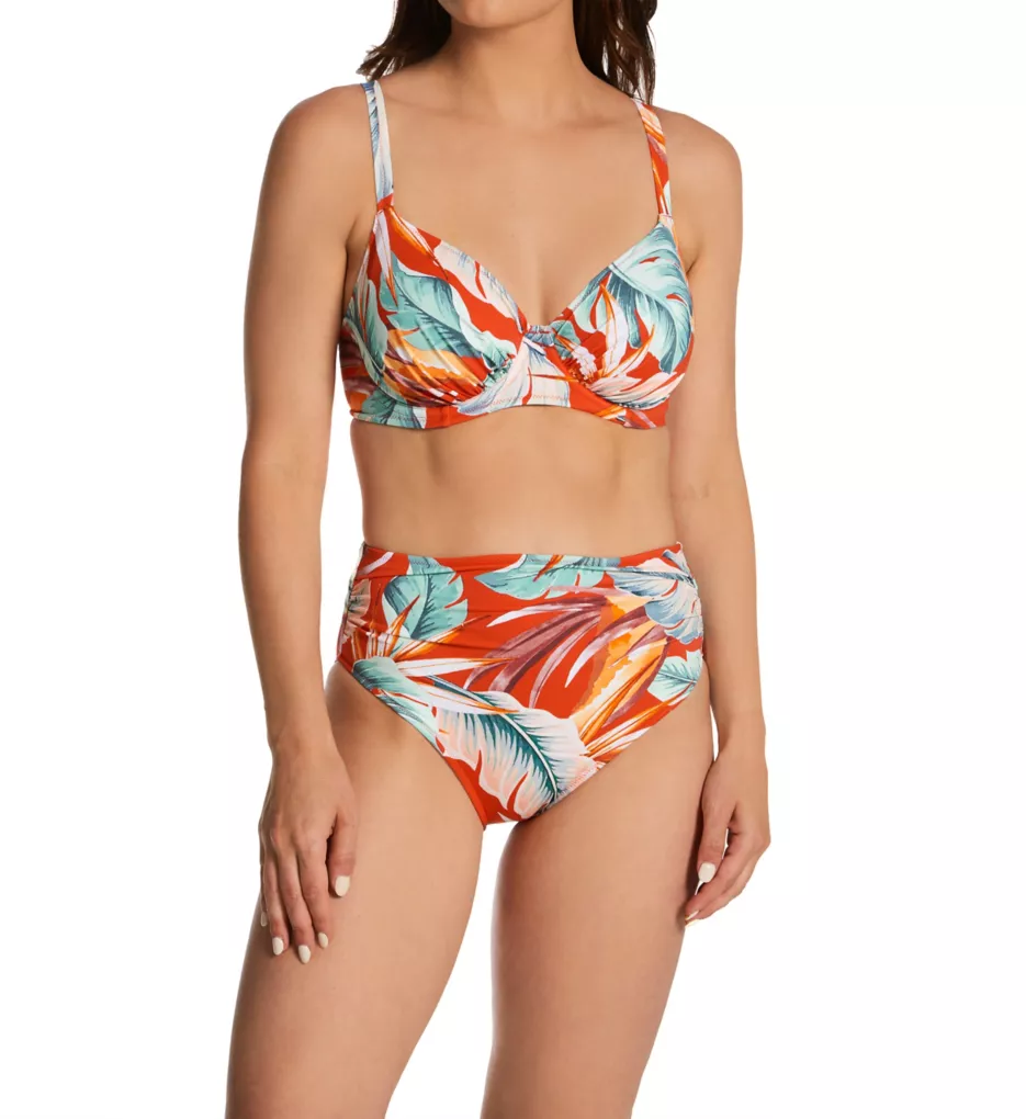 Fantasie Bamboo Grove Underwire Gathered Full Cup Swim Top FS1601 - Image 4