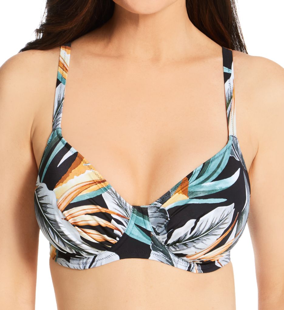 Fantasie Bamboo Grove Underwire Gathered Full Cup Swim Top FS1601 - Image 1