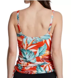 Bamboo Grove Twist Front Tankini Swim Top