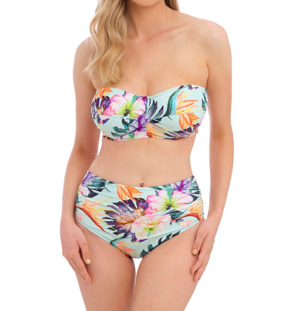 Paradiso Underwire Twist Bandeau Bikini Swim Top-cs2