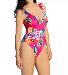 Halkidiki Underwire Plunge One Piece Swimsuit