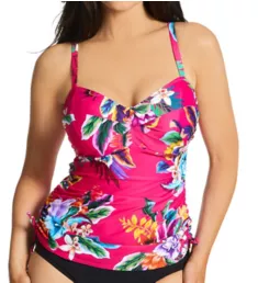 Halkidiki Underwire Twist Front Tankini Swim Top