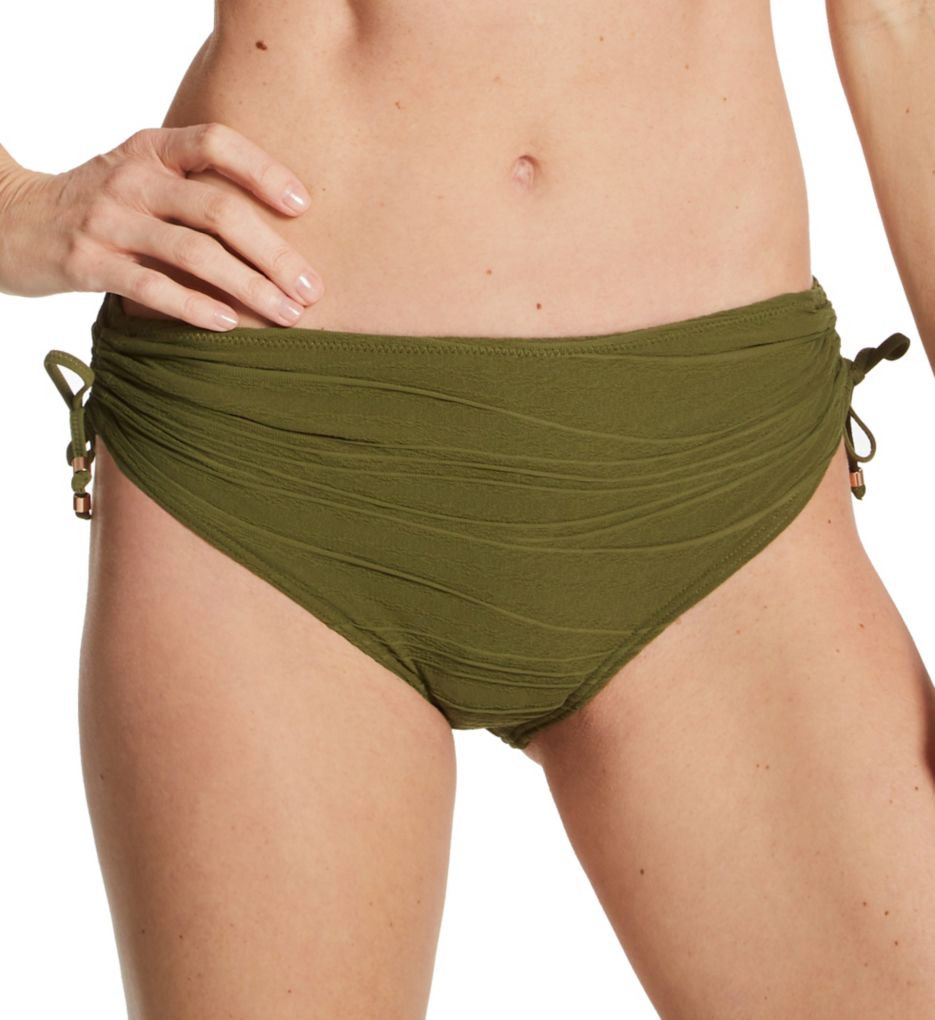 Beach Waves Adjustable Leg Short Swim Bottom-fs