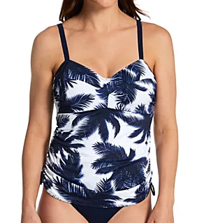 Carmelita Avenue UW Twist Front Tankini Swim Top