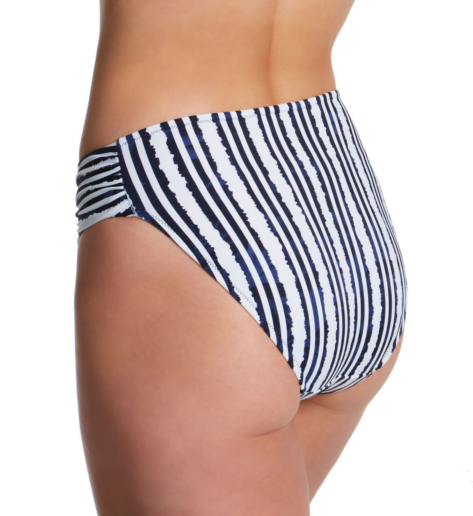 Fantasie Sunshine Coast Mid Rise Bikini Brief Swim Bottom French Navy 2X  - Image 2