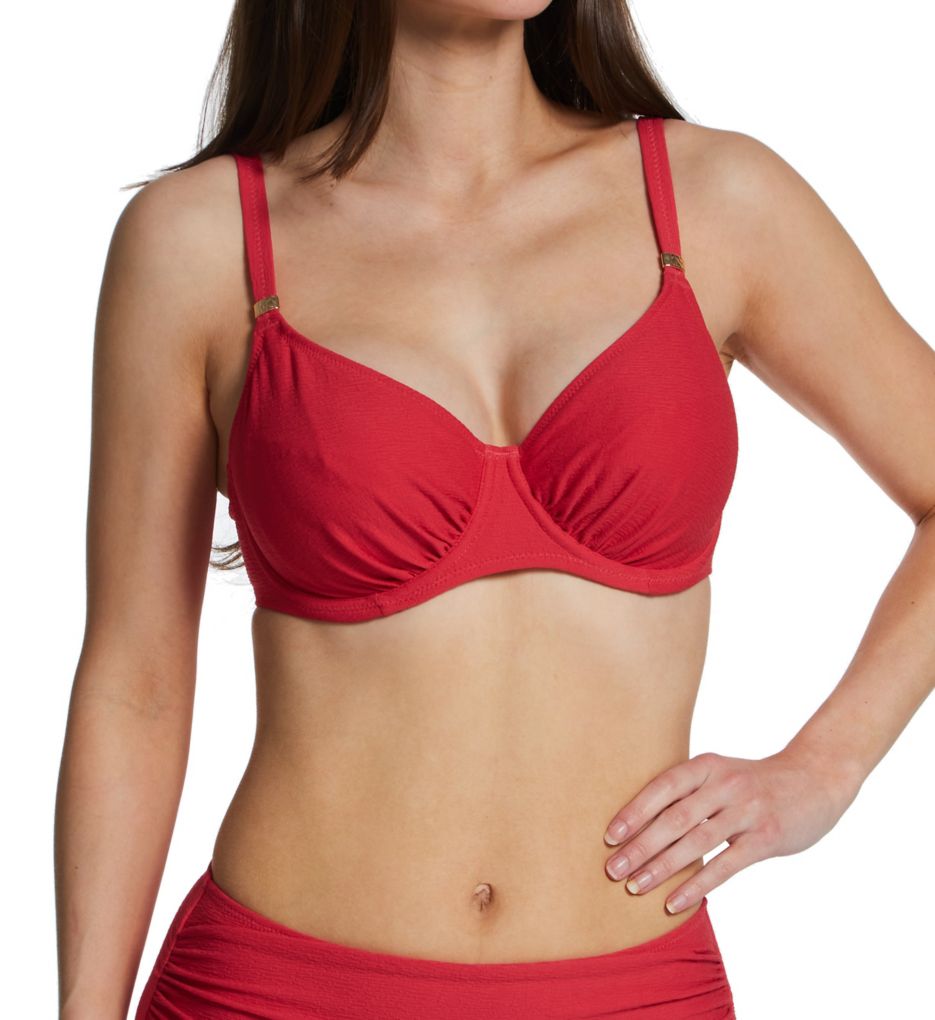 Almeria Underwire Full Cup Bikini Swim Top Watermelon 38DD by Fantasie