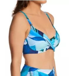 Aguada Beach Underwire Full Cup Bikini Swim Top Splash 30DD