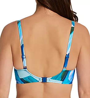 Aguada Beach Underwire Full Cup Bikini Swim Top Splash 30DD