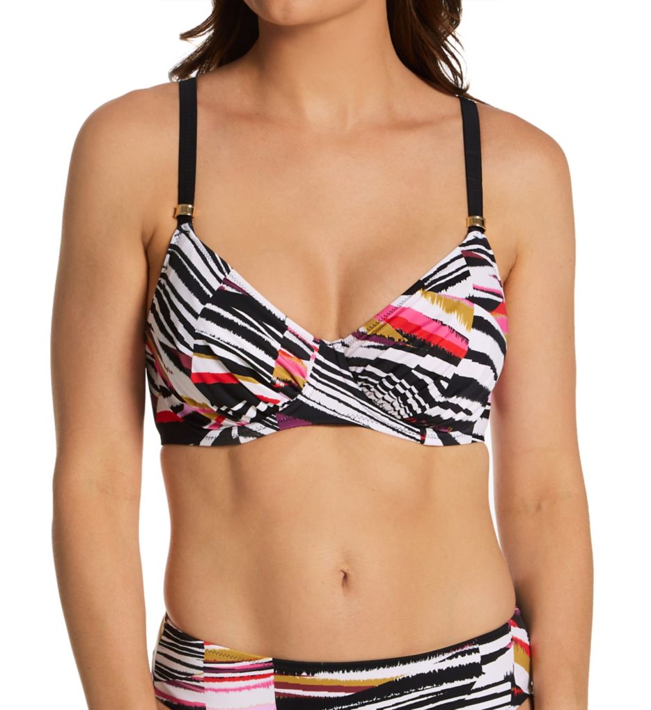 Sanoa Island Gathered Full Cup Bikini Swim Top