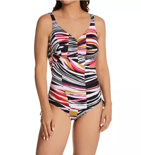 Fantasie Sanoa Island Underwire V-Neck One-Pc Swimsuit FS3030