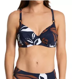 Lake Orta Underwire Full Cup Bikini Swim Top French Navy 32H