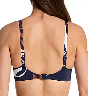 Lake Orta Underwire Full Cup Bikini Swim Top French Navy 30D