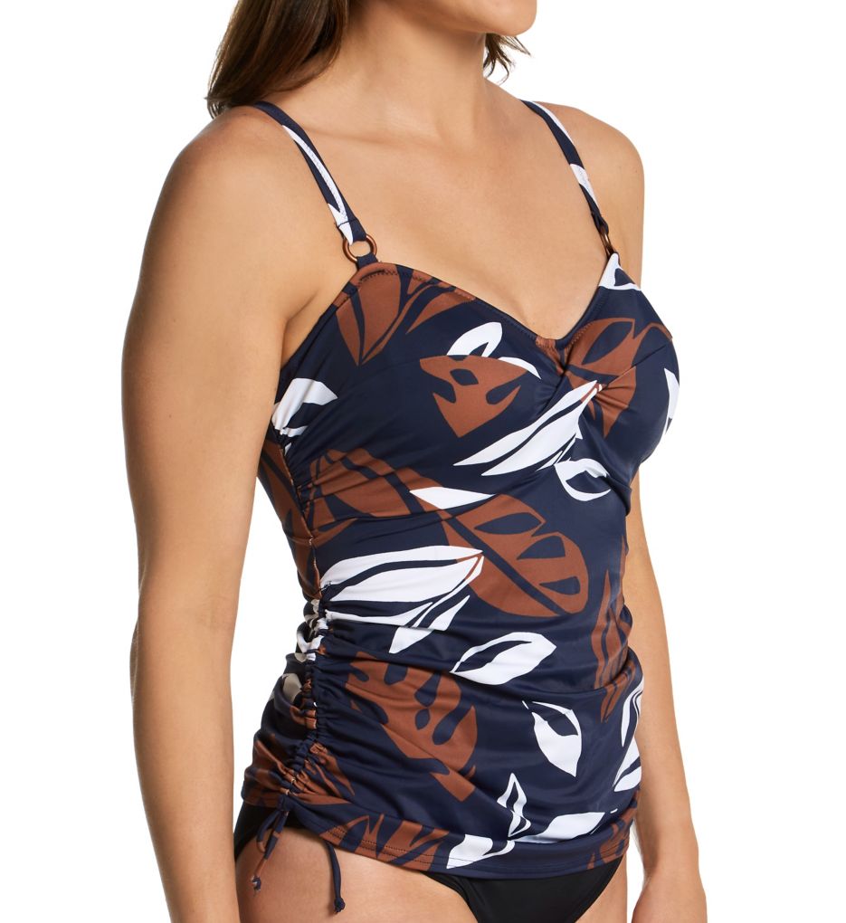 Lake Orta Underwire Twist Front Tankini Swim Top