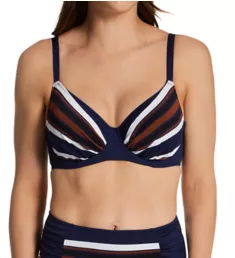 Ocean Cove Underwire Full Cup Bikini Swim Top Deep Sea 30D