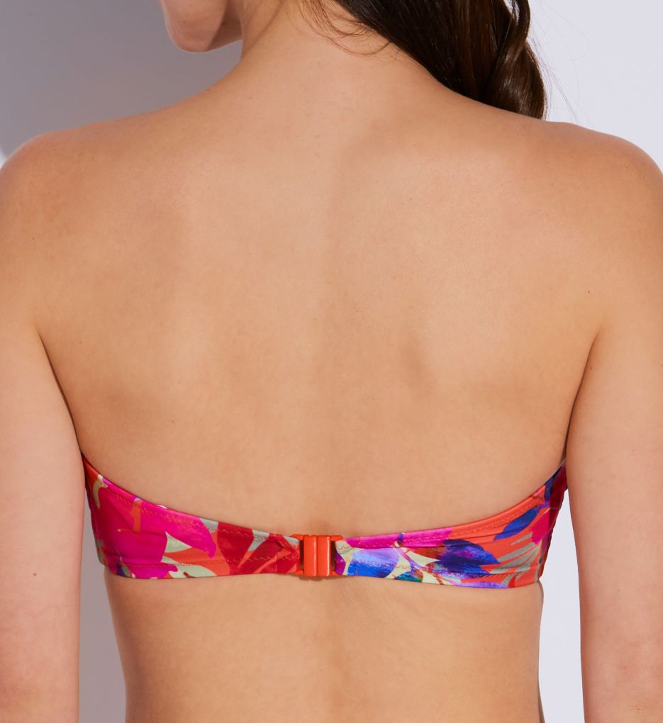 Playa Del Carmen UW Twist Bandeau Bikini Swim Top