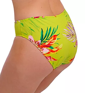 Cala Macarella Mid Rise Bikini Brief Swim Bottom Zest 2X