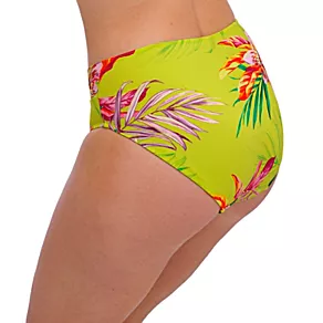Cala Macarella High Waist Bikini Brief Swim Bottom Zest 2X