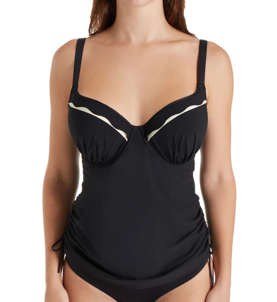 Saint Maxime Underwire Moulded Tankini Swim Top-fs