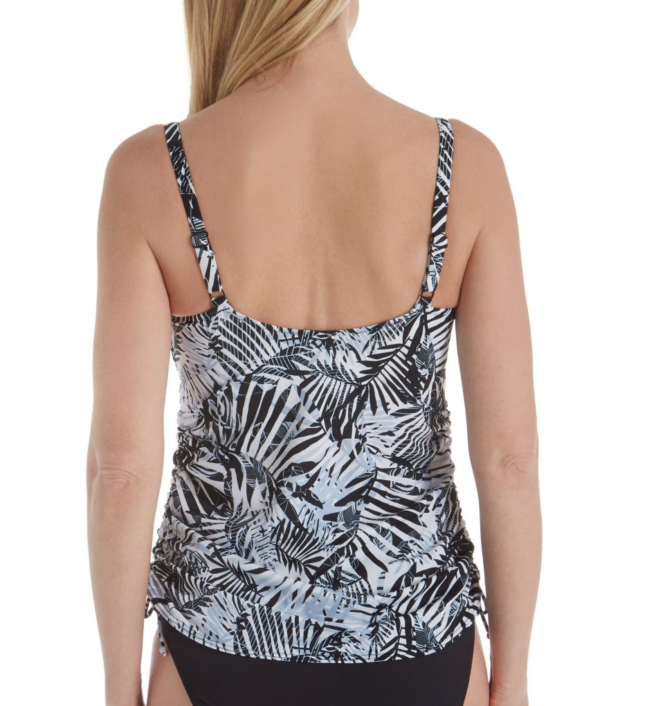 Kiso Valley Underwire Twist Front Tankini Swim Top-bs