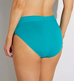 Ottawa High Waist Brief Swim Bottom Bright Jade XL