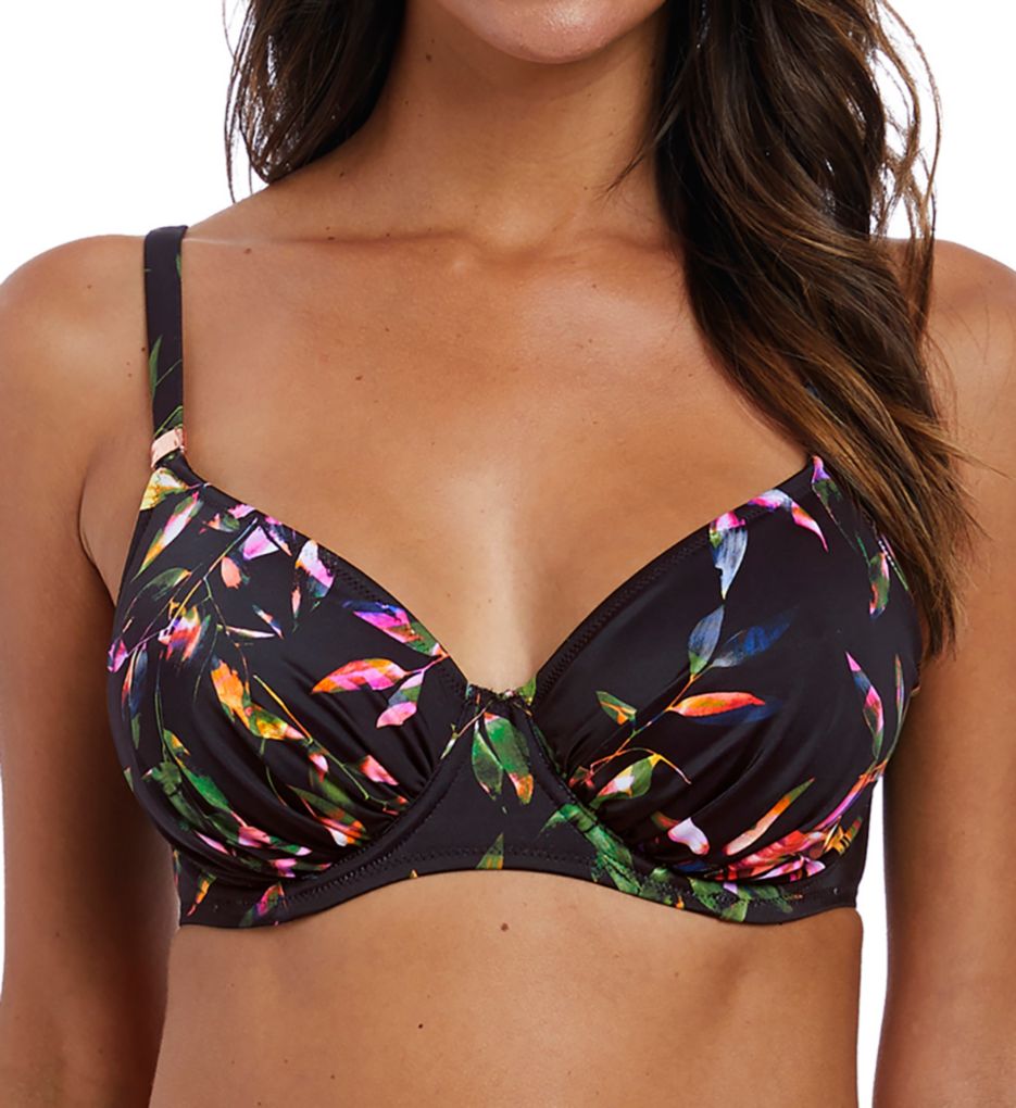 Palawan Underwire Gathered Full Cup Swim Top