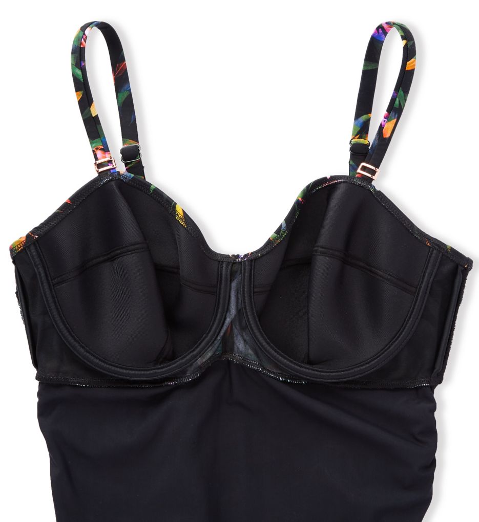 Palawan Underwire Twist Front Tankini Swim Top-cs3