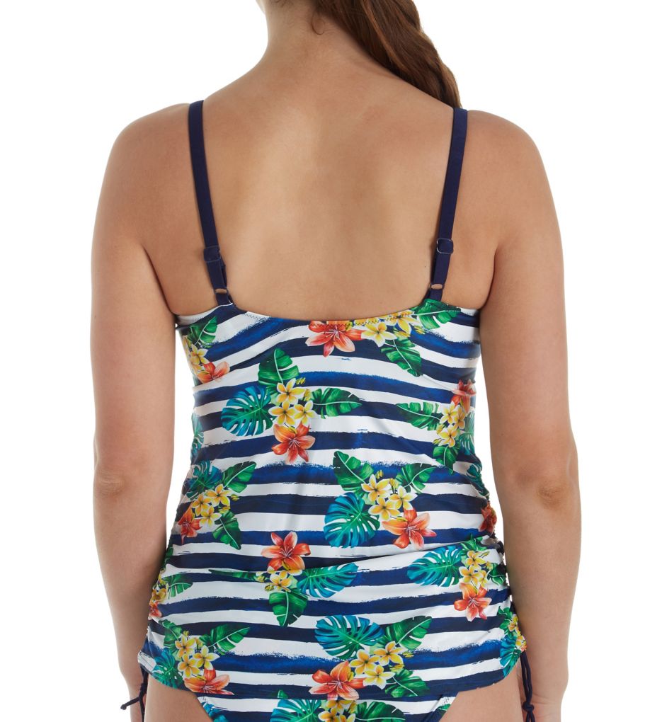 Porto Underwire Twist Front Tankini Swim Top-bs