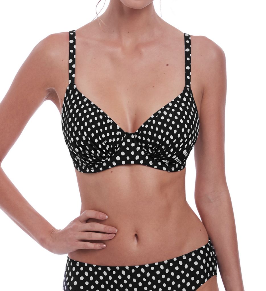 Santa Monica Underwire Gathered Full Cup Swim Top