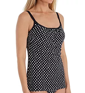 Santa Monica Underwire Scoop Neck Tankini Swim Top