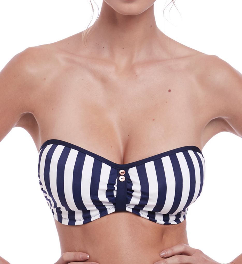 Cote D'Azur Underwire Bandeau Bikini Swim Top