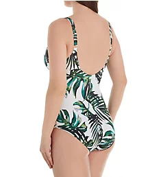 Palm Valley Underwire Twist Front Swimsuit Fern 32E