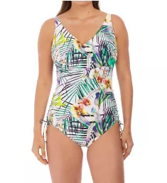 Playa Blanca Underwire V-Neck One Piece Swimsuit