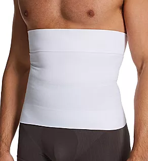 Microfiber Control Shaper Waist Belt White 2XL