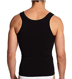 Cotton Total Body Compression Shaping Tank Black M