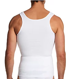 Cotton Total Body Compression Shaping Tank White M