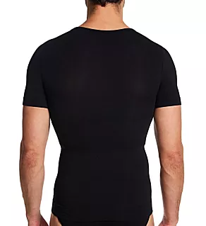Breeze Short Sleeve Firm Control Shaping T-Shirt Black 2XL