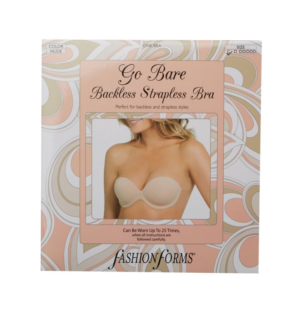 Go Bare Push Up Backless/Strapless Bra-cs2