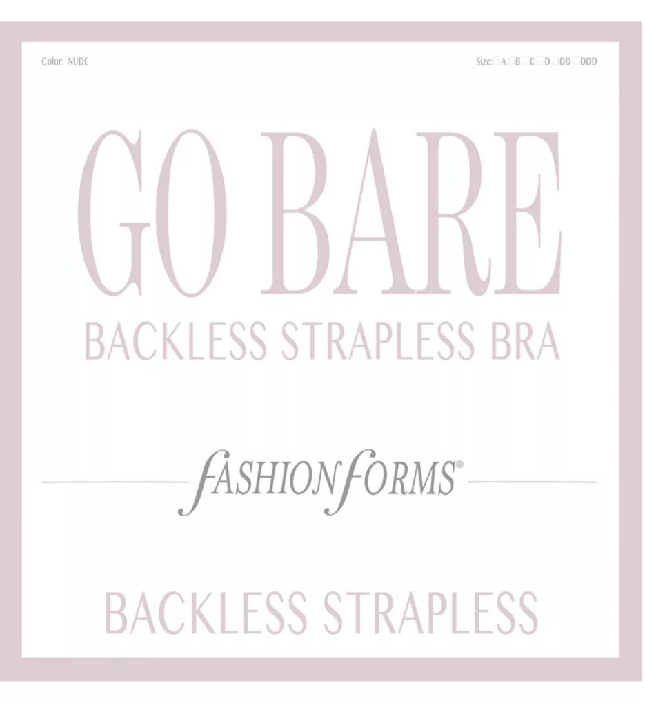 Fashion Forms Go Bare Push Up Backless/Strapless Bra 16530 - Image 5