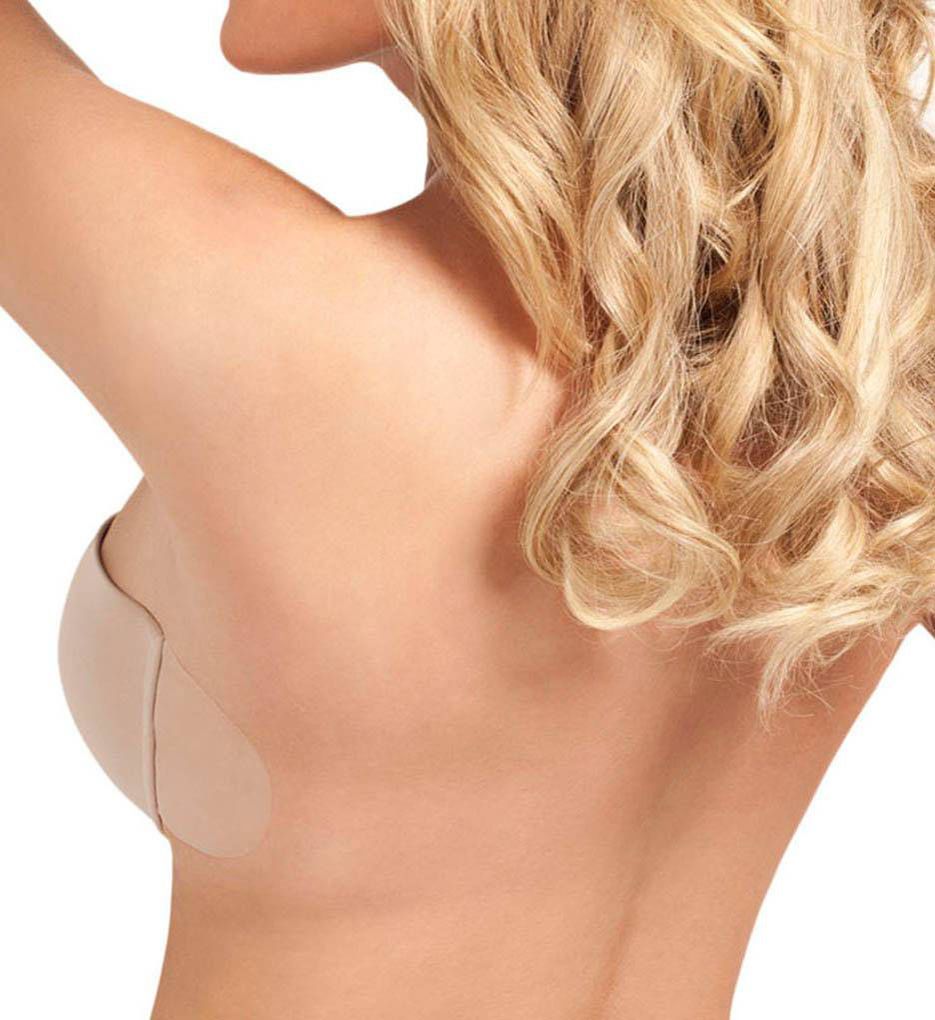 FASHION FORM Sz C/D Backless Strapless Plunge Push UP Adhesive Bra