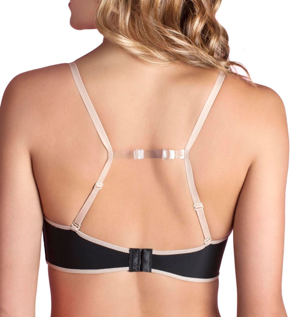 See-Through Bra Strap Converter Clear O/S by Fashion Forms