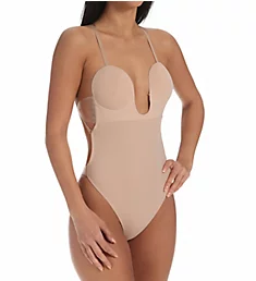 Backless Strapless Bodysuit Nude S