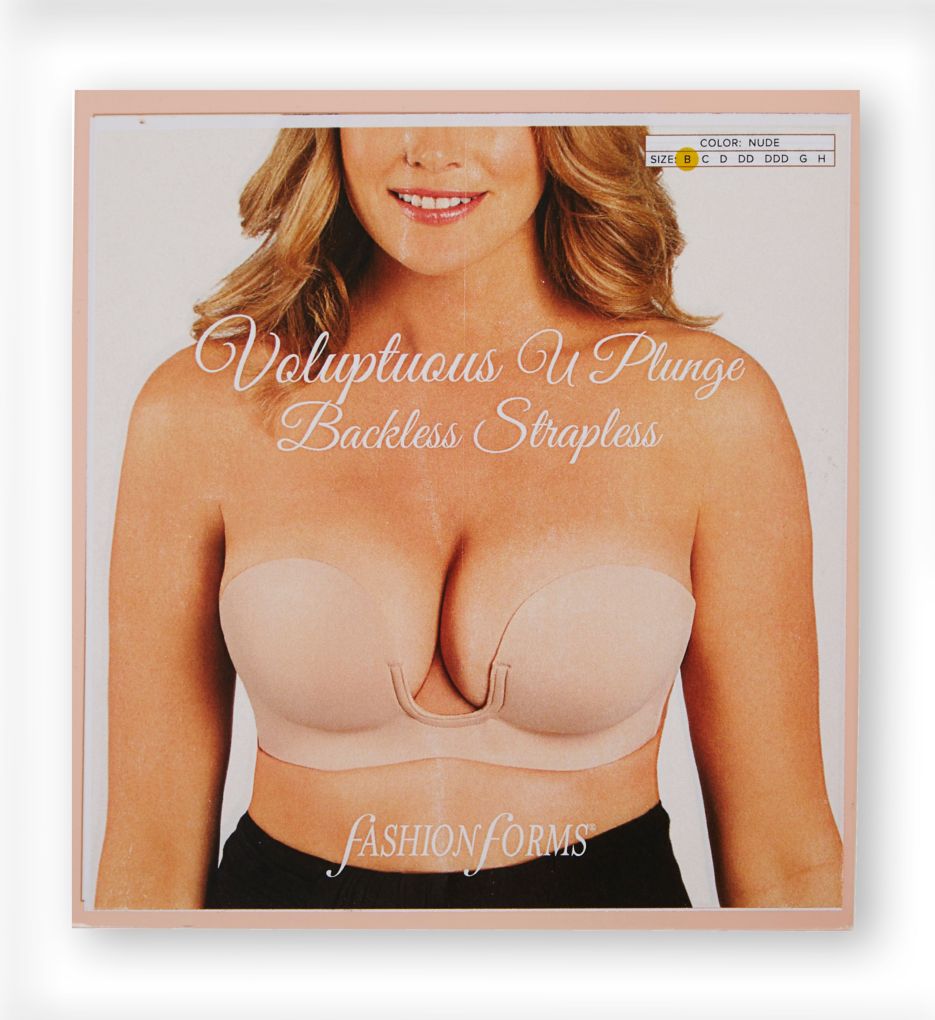 Voluptuous U Plunge Backless Strapless Bra-cs1