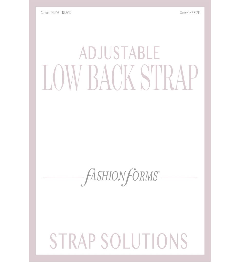 Adjustable Low Back Strap – Fashion Forms®